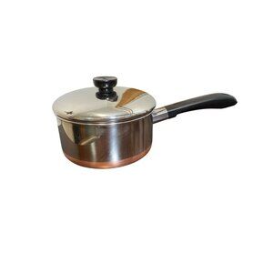 Vintage Revere Ware 97d 2Qt Sauce Pan with Lid - Great Condition!
